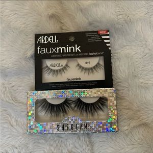 Two Pairs of False Eyelashes
